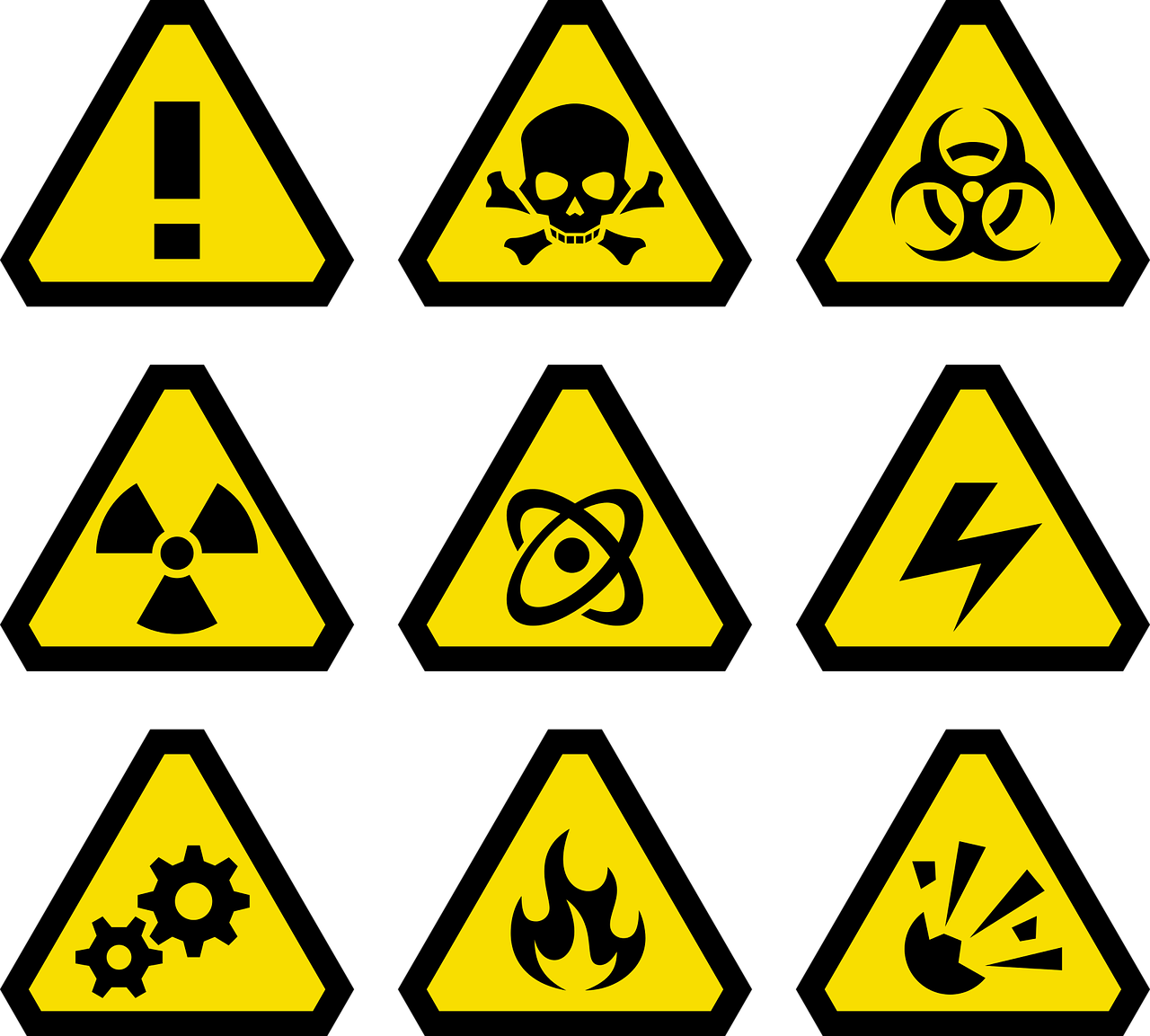 Disaster symbols